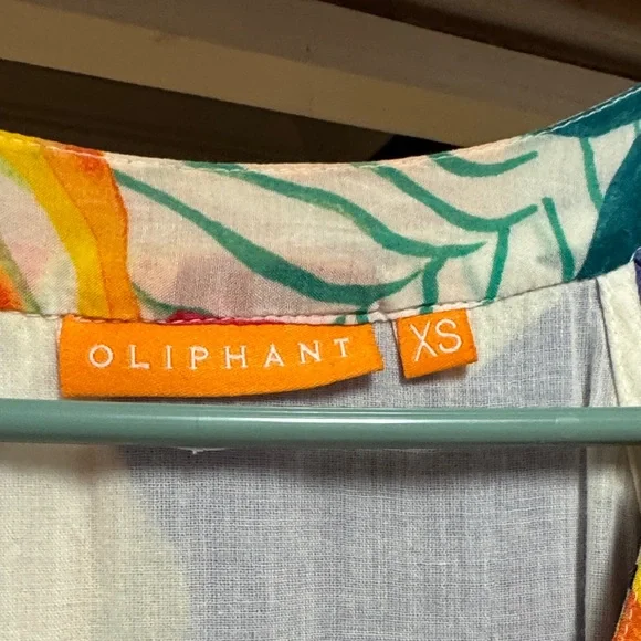 Oliphant Vibrant Multicolor Maxi Dress